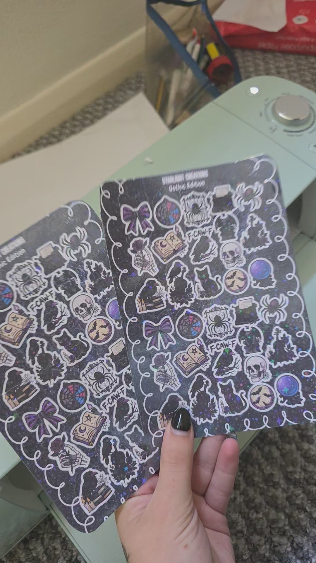 Gothic Edition Sticker Sheet