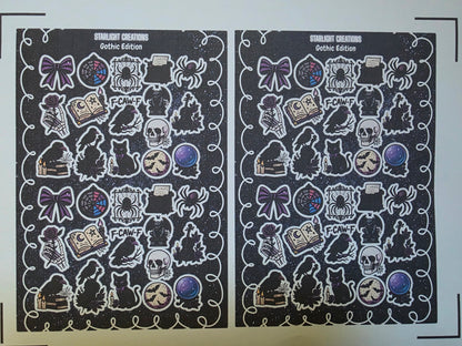 Gothic Edition Sticker Sheet
